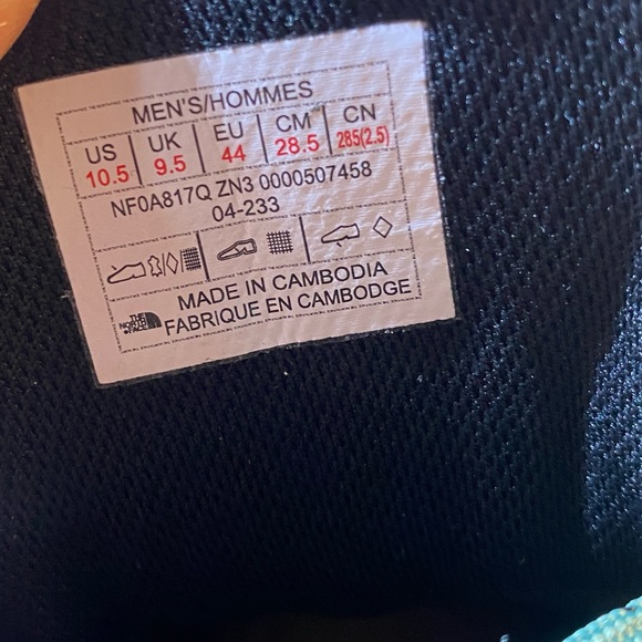 North Face Men Back To Berkeley IV Leather Waterproof Brown Hiking Boots 10.5 - Picture 10 of 10